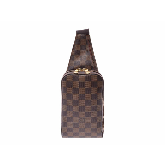 Louis Vuitton Handbags - Louis Vuitton Damier Geronimos brown leather Hobo bag